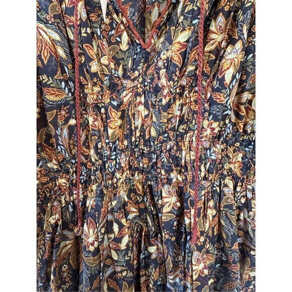 NWT Doen Delfina Organic Cotton Floral Maxi Dress Small - Picture 9 of 11